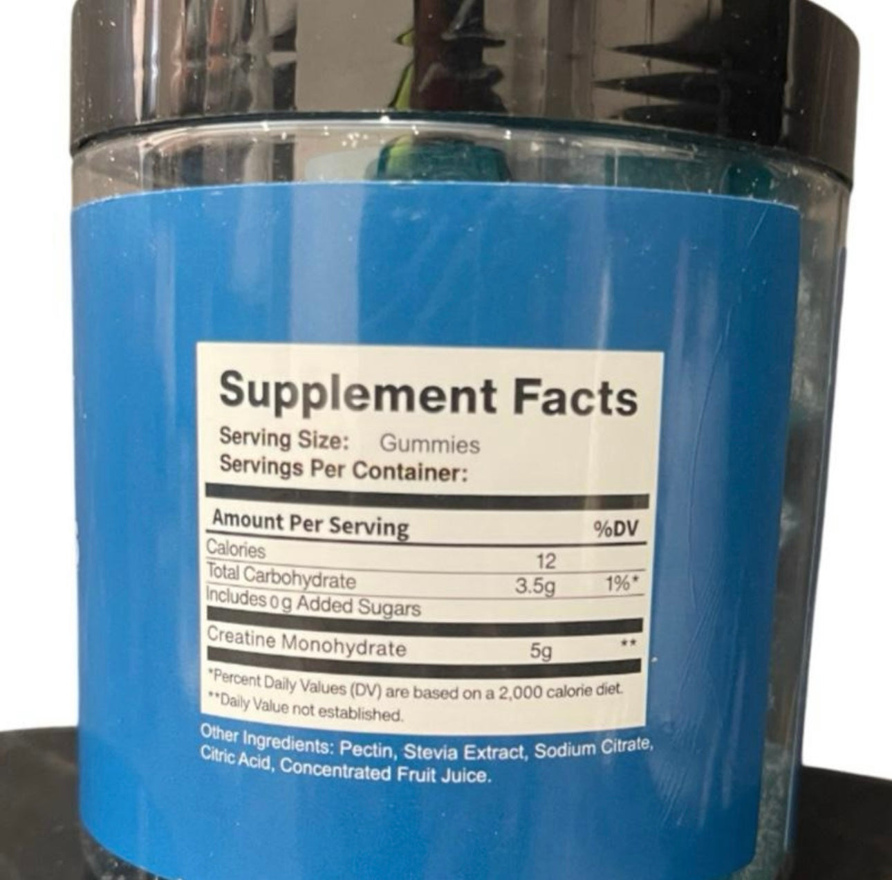 A-RUN Creatine Gummies 5000mg – Vegan, Sugar-Free Muscle & Strength Builder, VEGAN, recovery, Sugar free