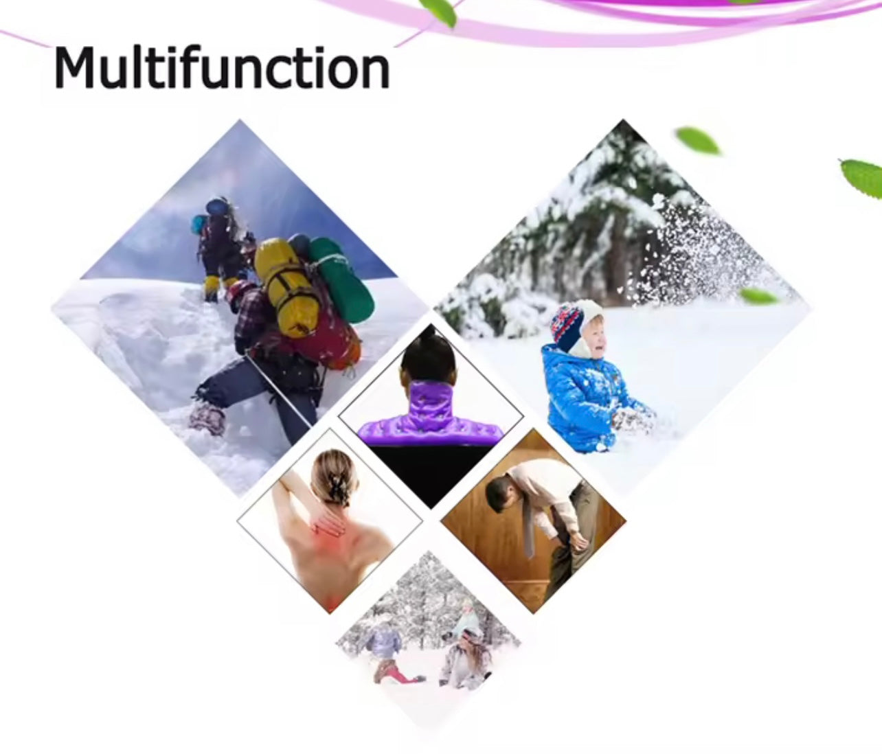 A-RUN Reusable Heating Pack - Small, Portable and Eco-Friendly