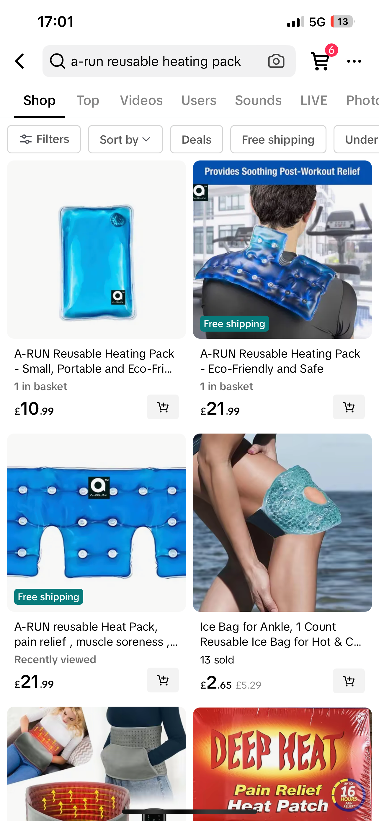 A-RUN Reusable Heat Pack, Pain relief, Muscle soreness , Periods cramps